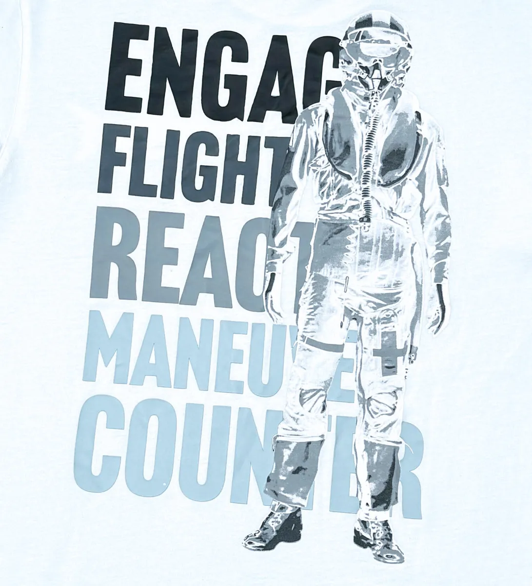 Redtag - Fly Solo Tee - White