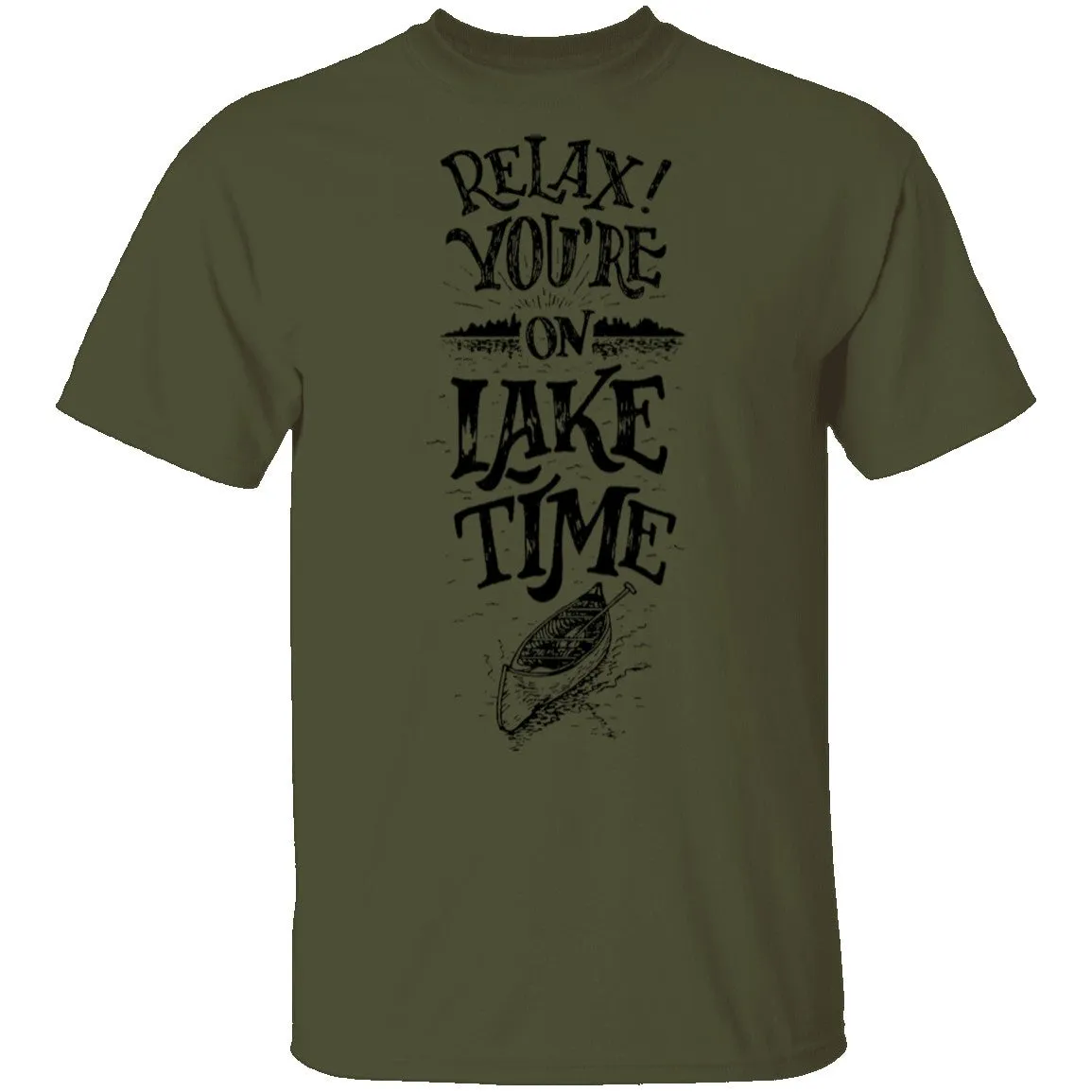Relax You're On Lake Time T-Shirt