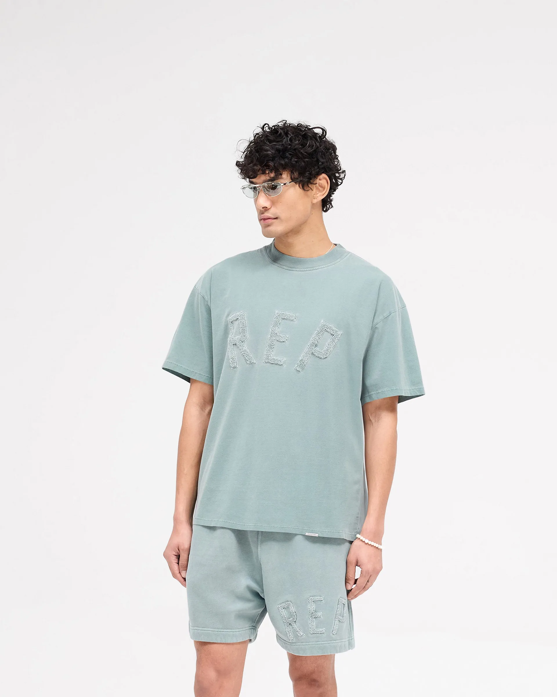 Rep Applique T-Shirt - Forest Green