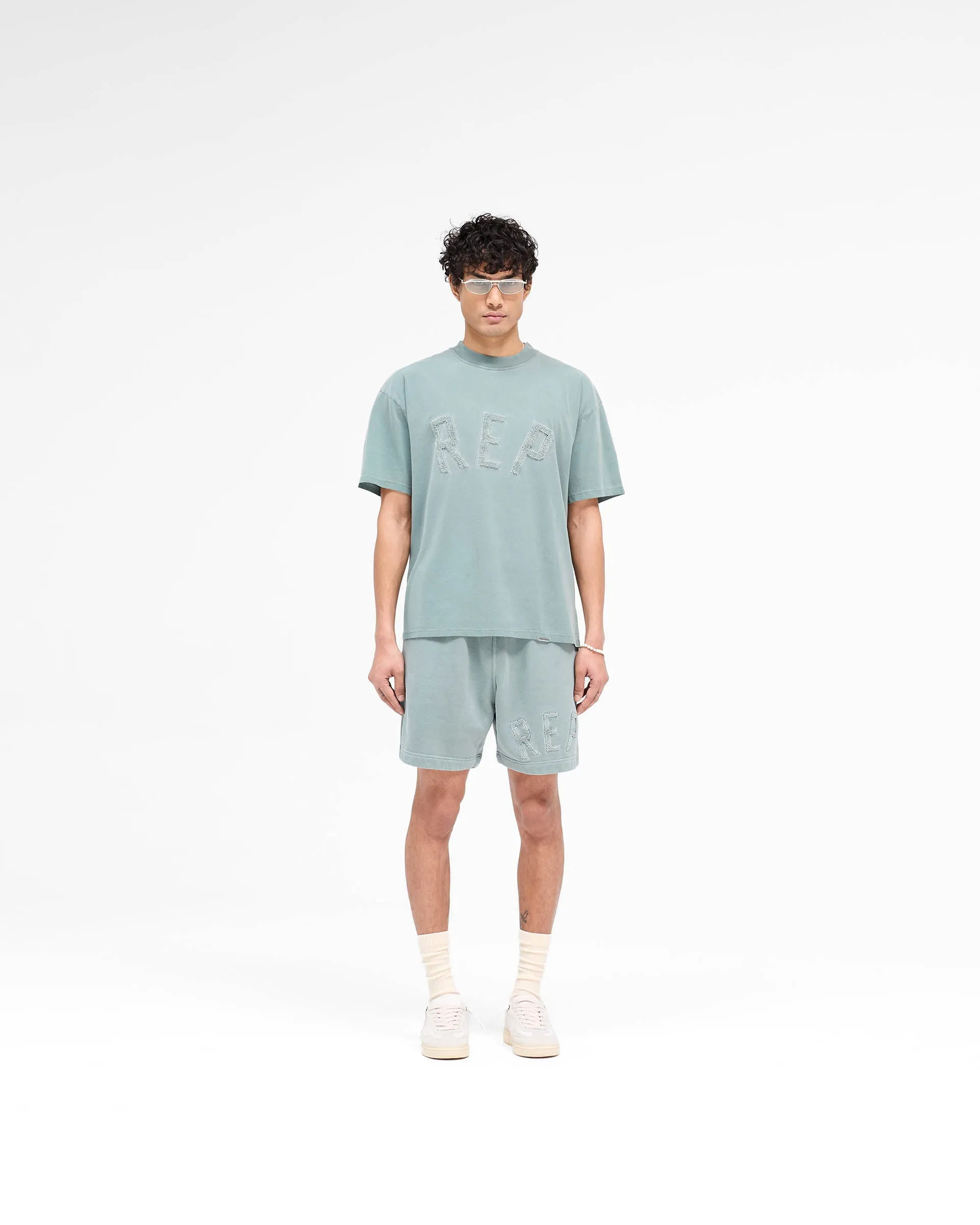 Rep Applique T-Shirt - Forest Green