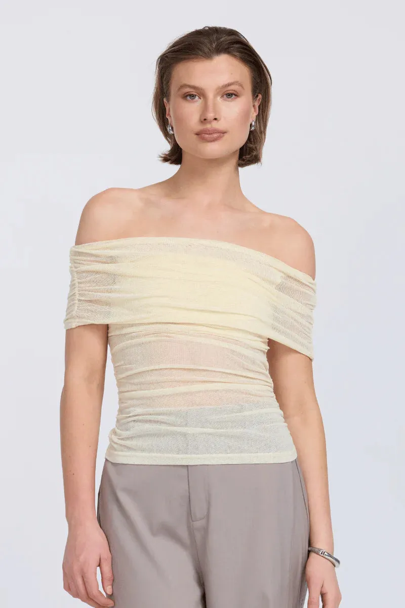 RISE MESH SLEEVELESS TOP