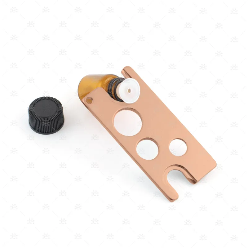 Rose Dust - Premium Metal Essential Oil Key