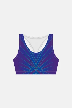 Royal Metamorphis Crop Top
