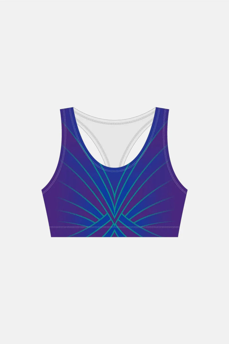 Royal Metamorphis Crop Top