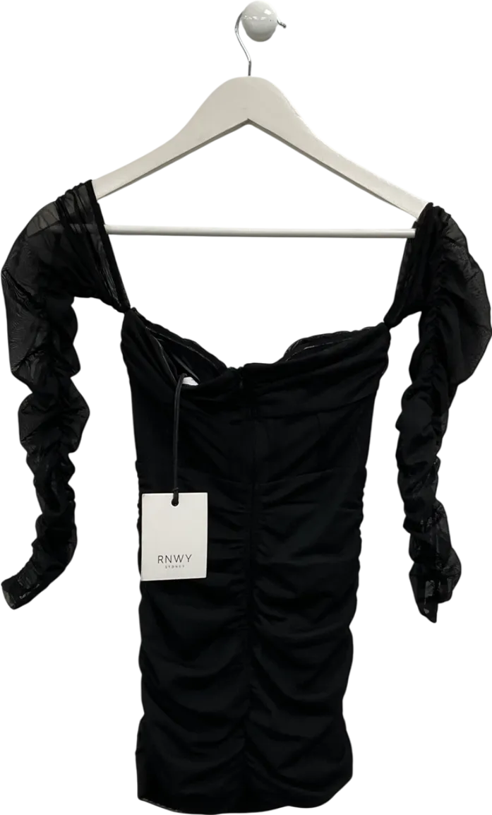 Run away the label Black Trista Mini Dress UK XS
