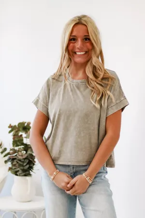 Sandy Beaches Crop Top