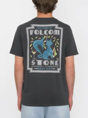 Saxy Cat T-shirt - STEALTH