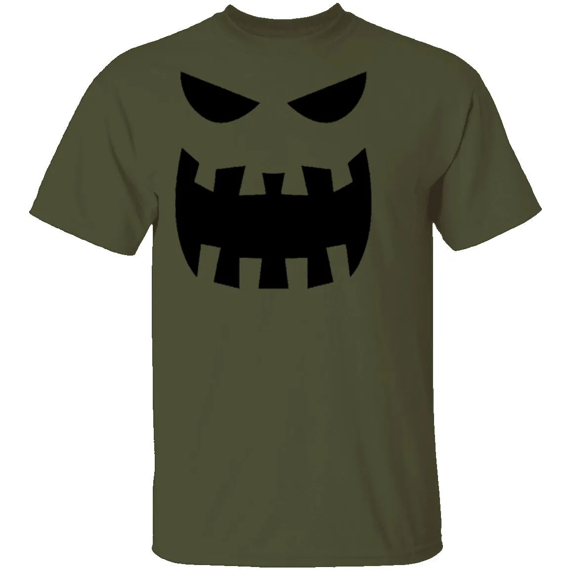 Scary Pumpkin Face T-Shirt