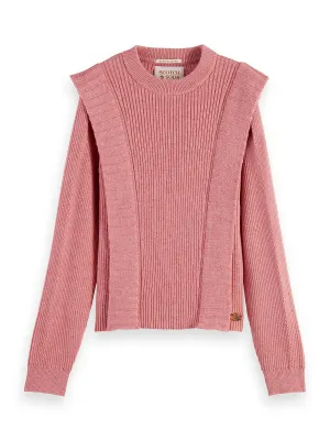 Scotch & Soda Folded Shoulder Sweater