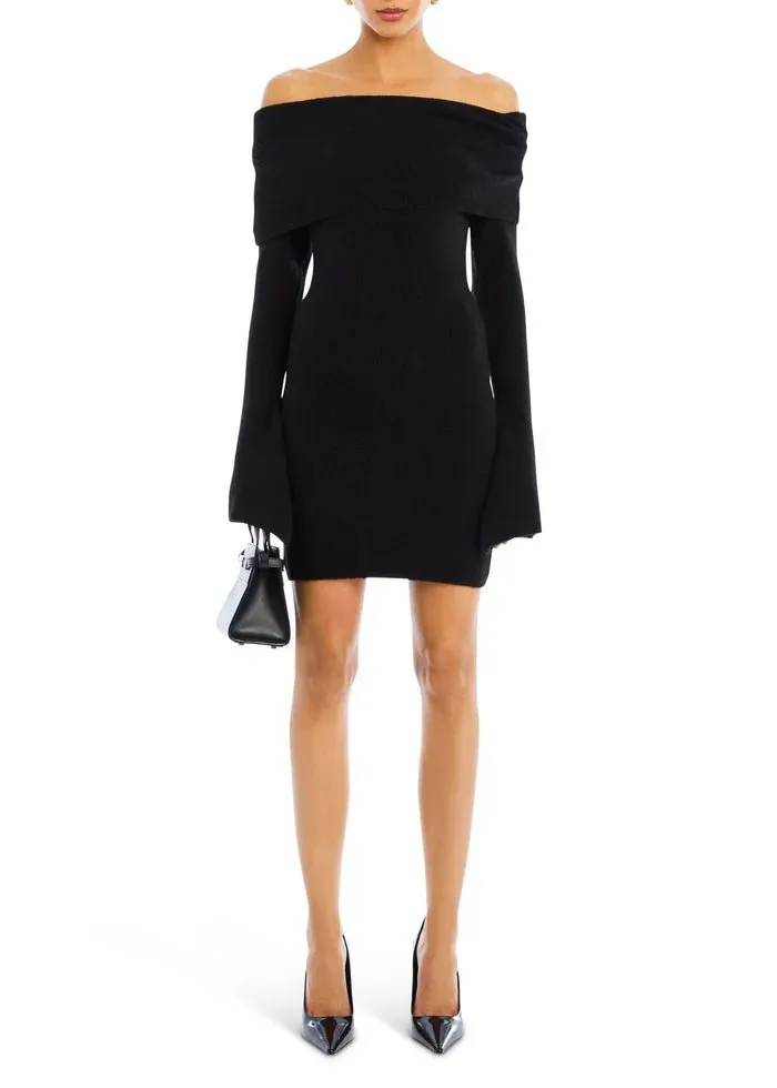 Selene Mini Dress in Black