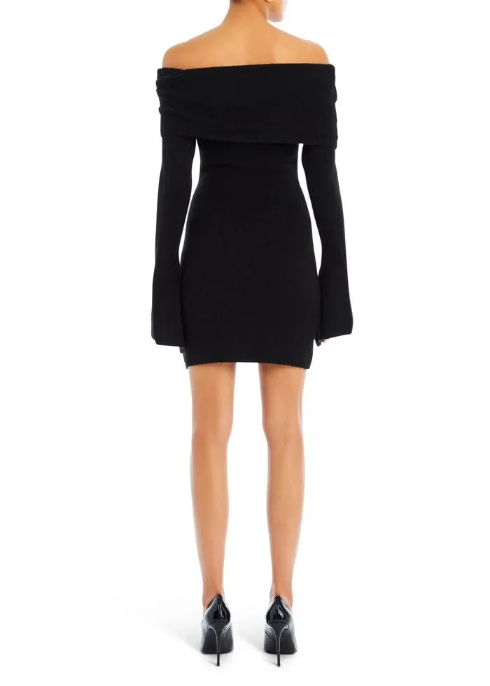 Selene Mini Dress in Black