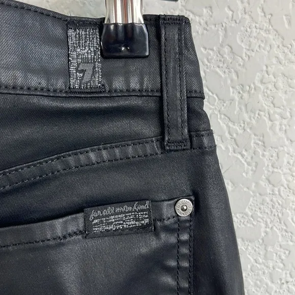 Seven for All Mankind Genevieve Coated Jeans Denim