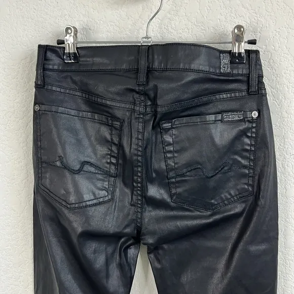 Seven for All Mankind Genevieve Coated Jeans Denim