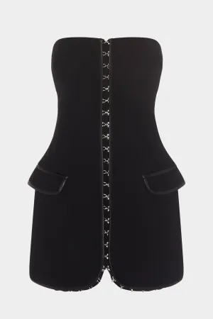 Shana Mini Dress in Black