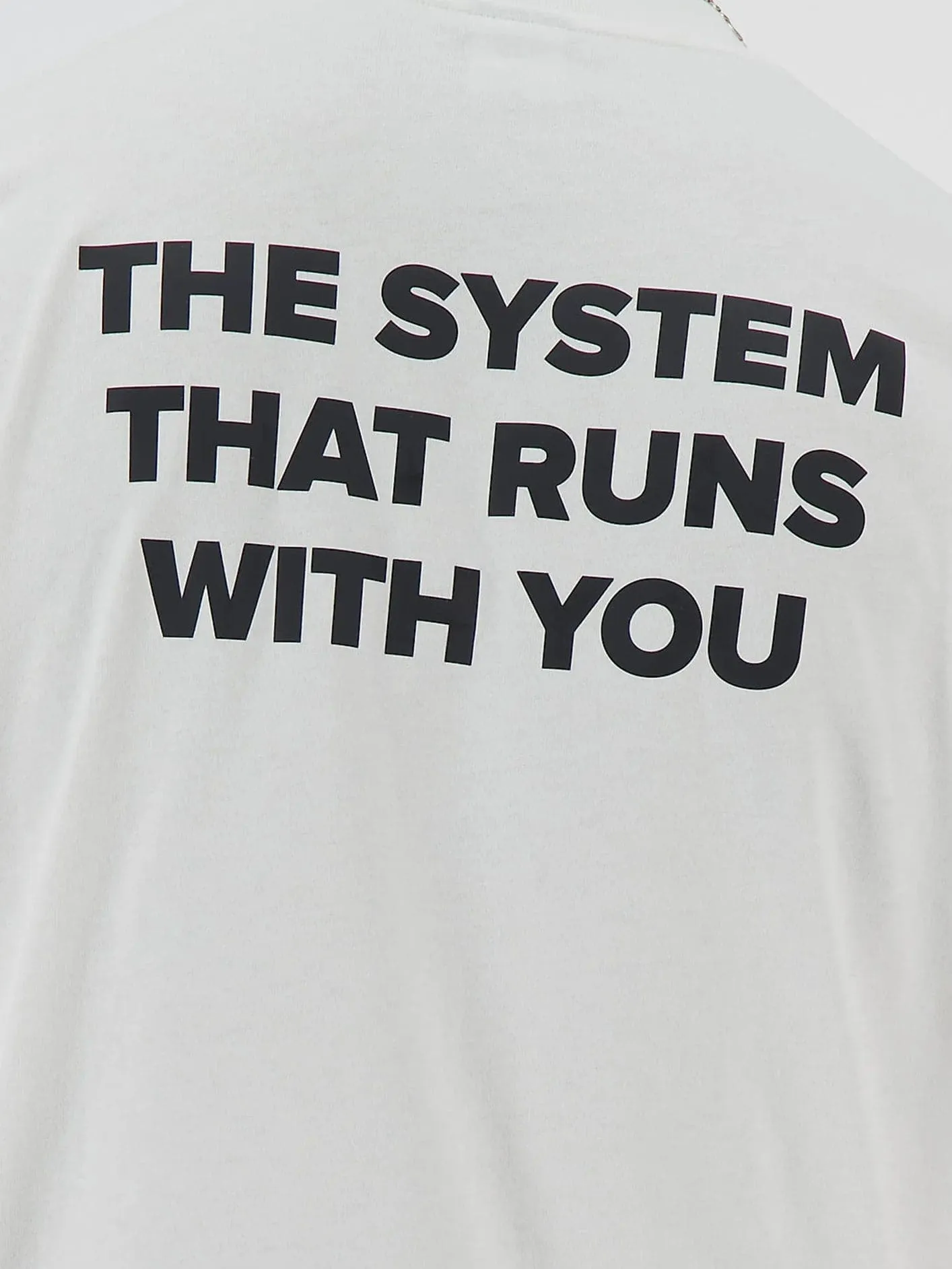 Shifted Oversized T-Shirt - White