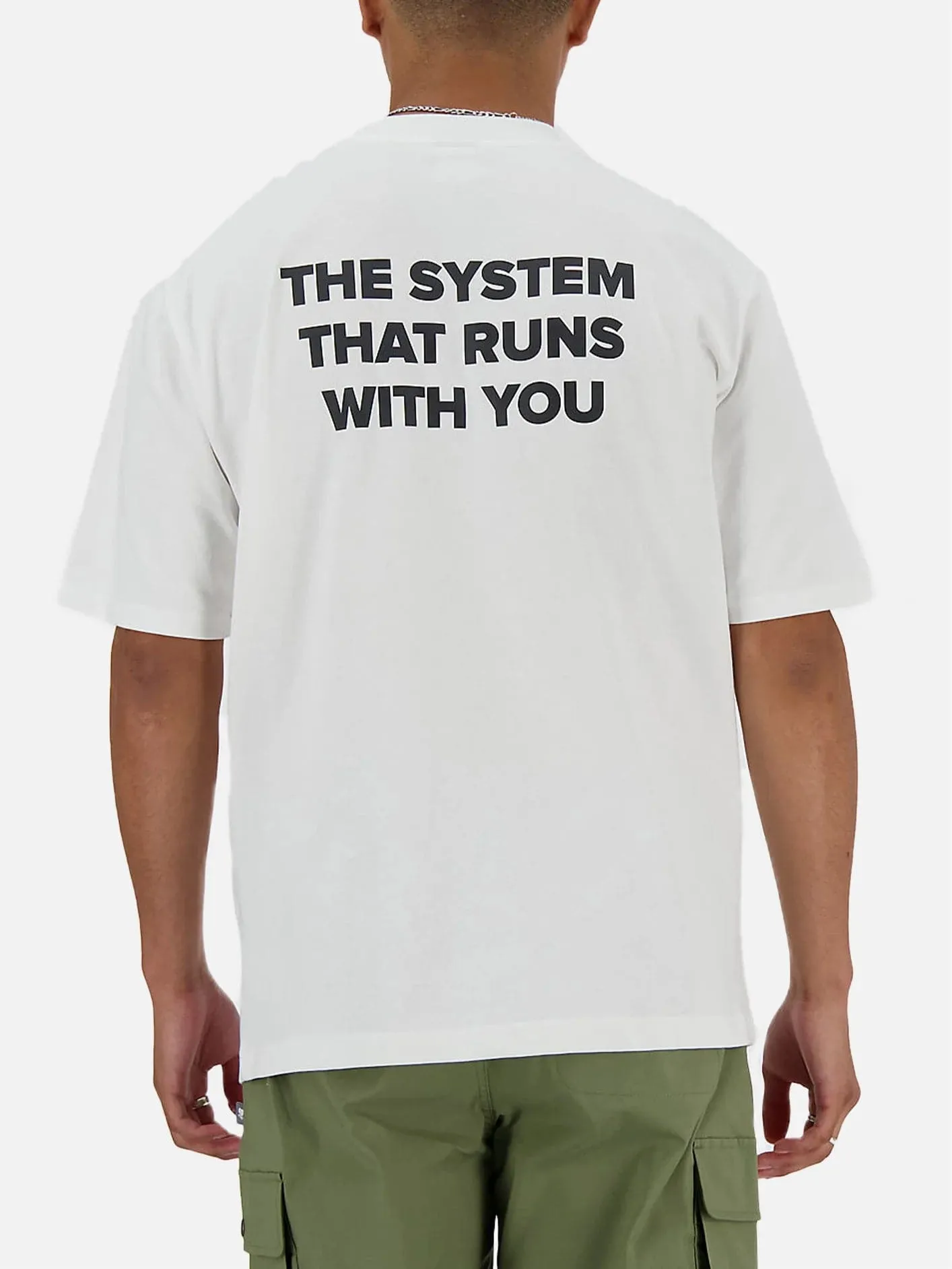 Shifted Oversized T-Shirt - White