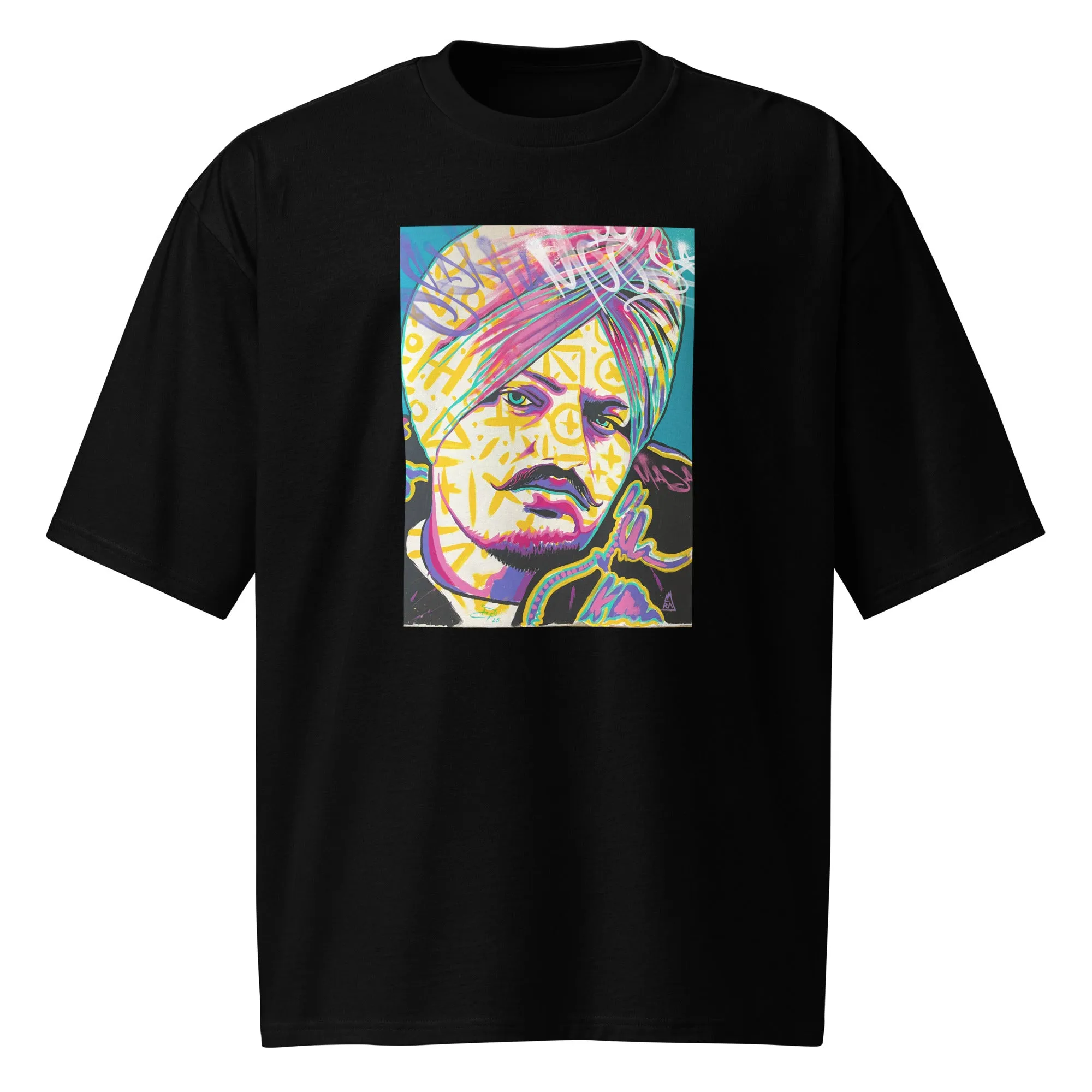 Sidhu Moose Graffiti Vybe - Oversized heavyweight t-shirt