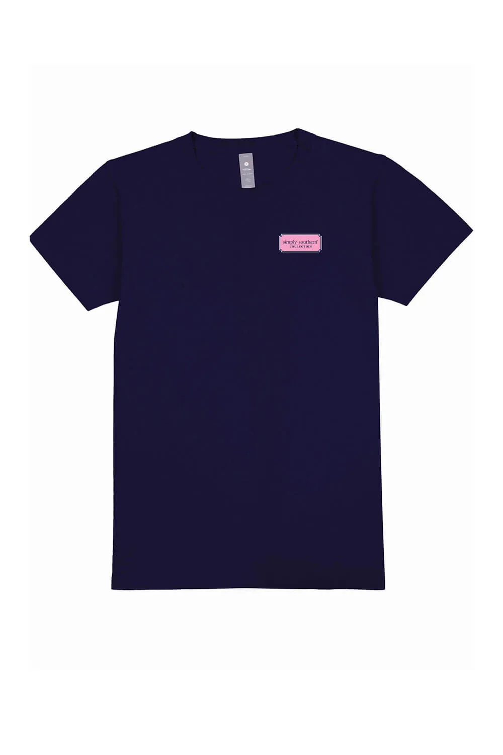 Simply Southern Plus Size Lighthouse T-Shirt for Women in Navy | EXT-SS-LIGHT-NAVY
