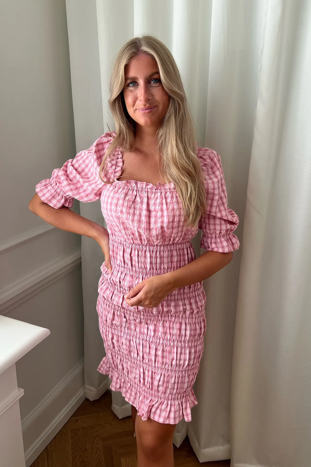 Smiline Kjole - Pink