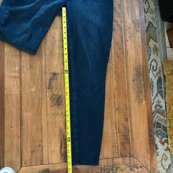 Spanx pull up ankle skinny jeans, size XL