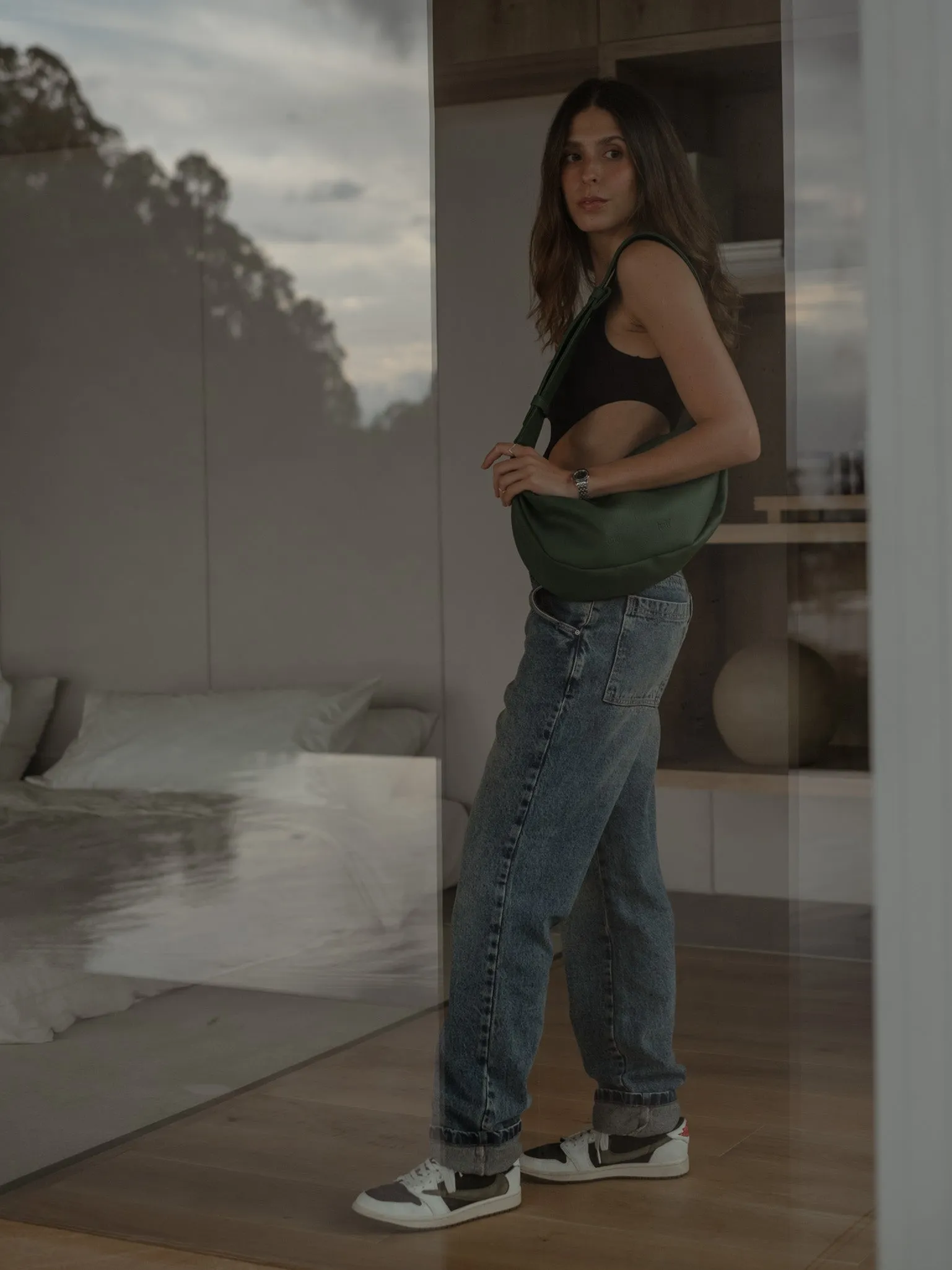STRAIGHT LEG JEAN  - OCEAN BLUE
