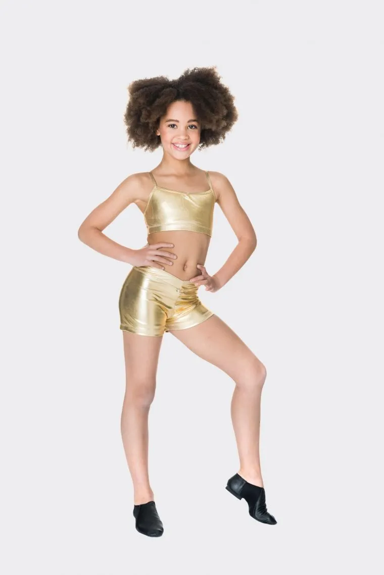 Studio 7 Metallic Crop Top | Child