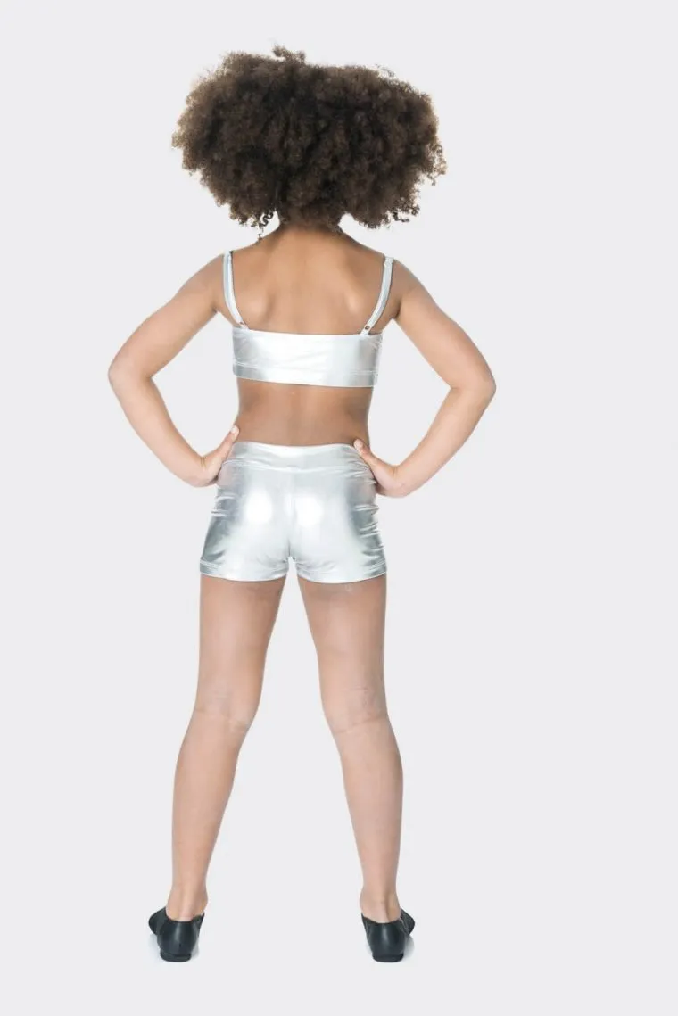 Studio 7 Metallic Crop Top | Child