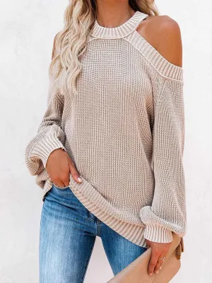 Stunncal Fashion Off-shoulder Sweater