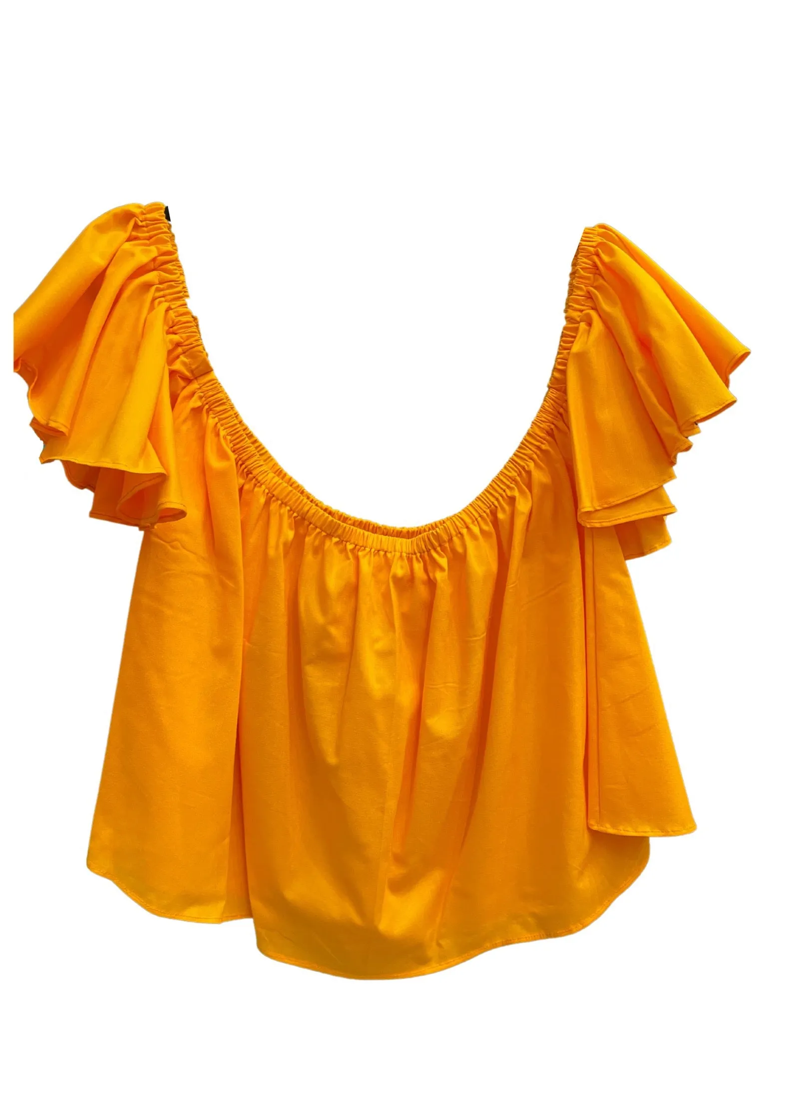 SULYVETTE DÍAZ - Isabella Top Off-the-Shoulder Blouse with Ruffled Sleeves (More colors available)