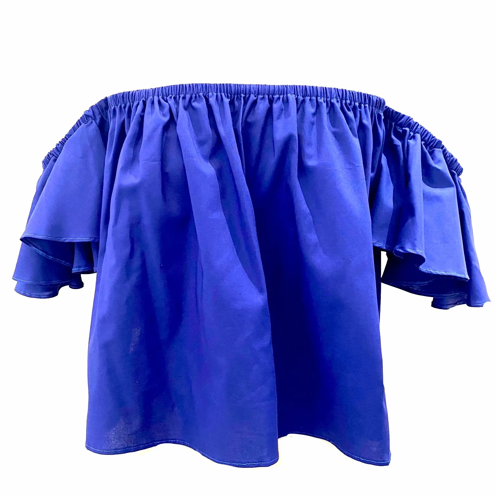 SULYVETTE DÍAZ - Isabella Top Off-the-Shoulder Blouse with Ruffled Sleeves (More colors available)
