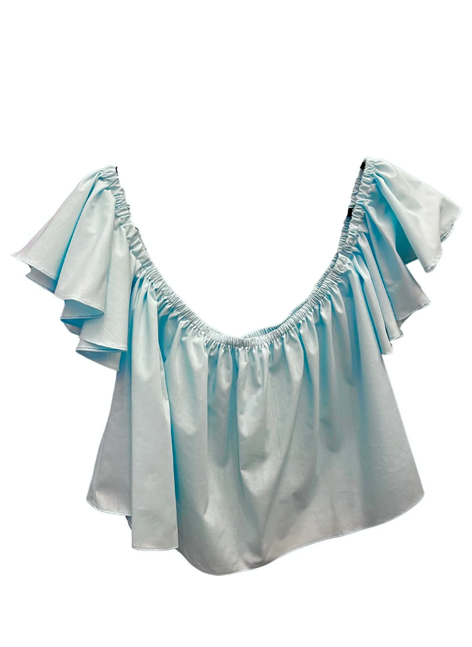 SULYVETTE DÍAZ - Isabella Top Off-the-Shoulder Blouse with Ruffled Sleeves (More colors available)