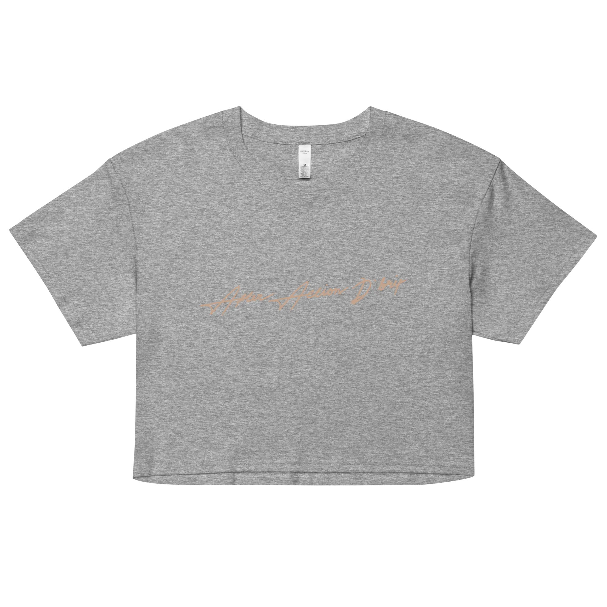 Sunset and Palm Trees Ladies  Crop Top