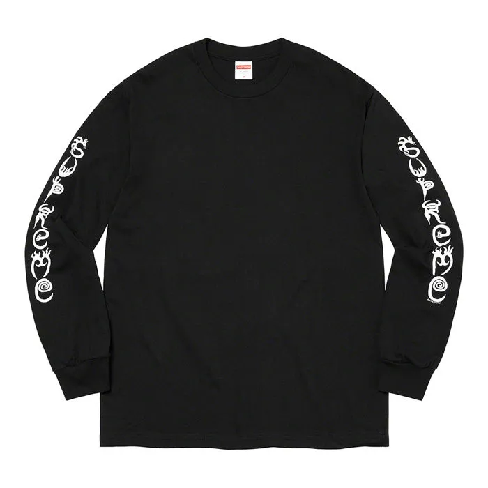 Supreme Clayton Patterson Lightning L/S Tee- Black