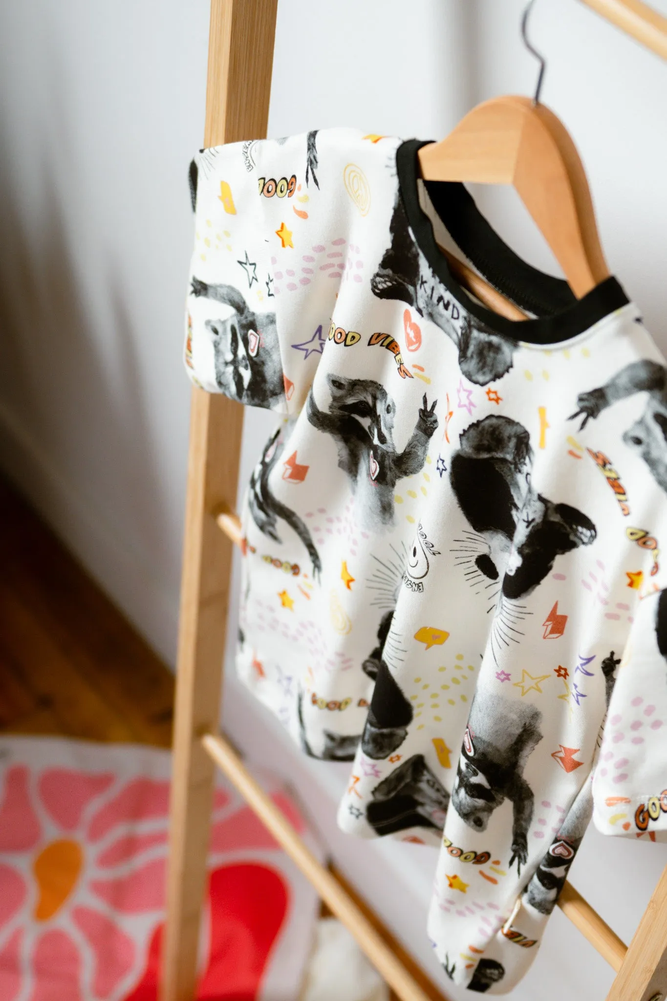 T-Shirt Oversized Peace Up