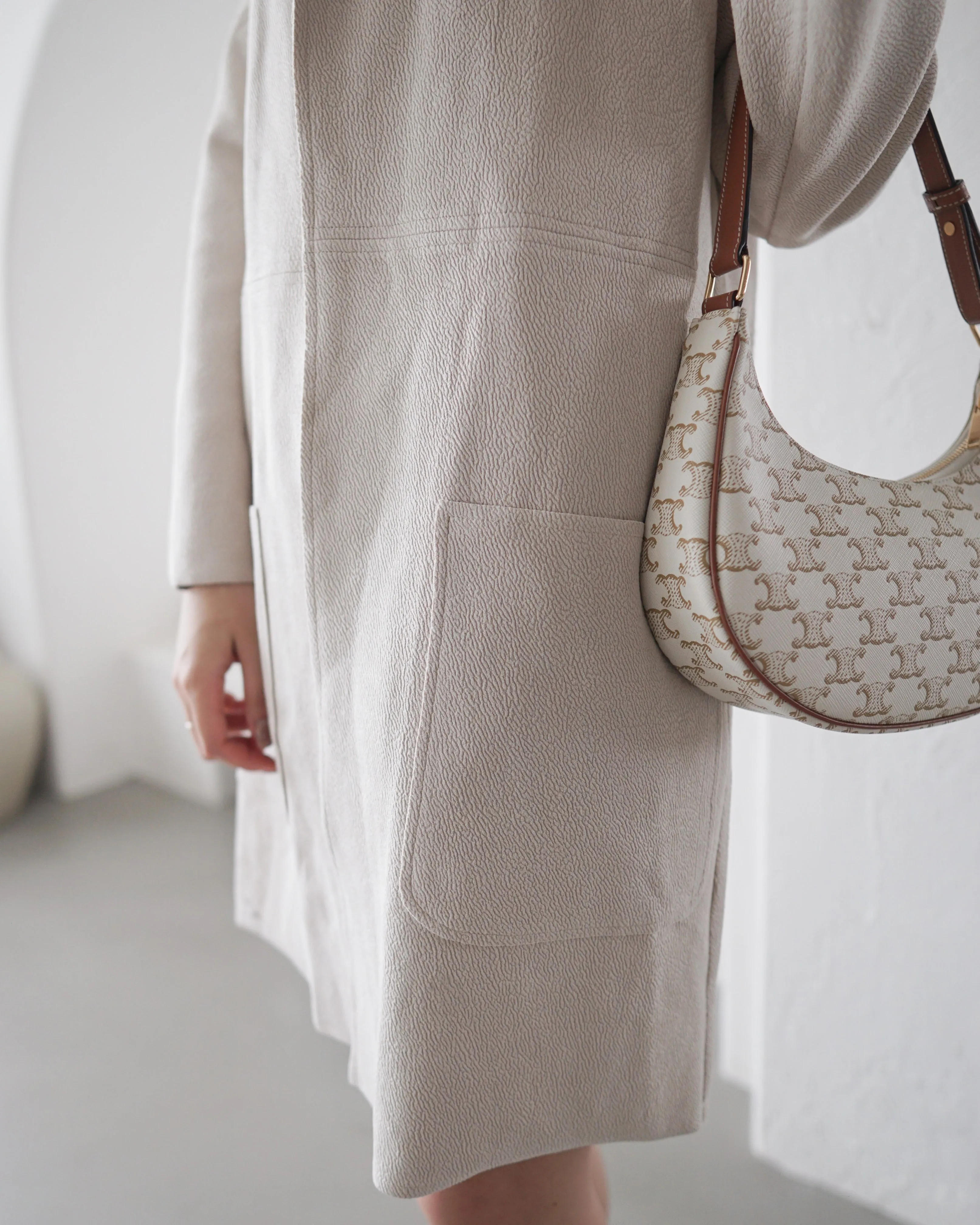 Thara Open Front Coat