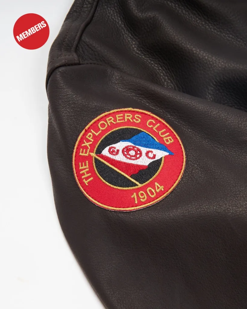 The Explorers Club Leather Flight Jacket (Women's)