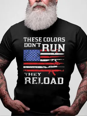 THESE COLORS DON'T RUN LIMITED EDITION Casual Short Sleeve T-Shirt