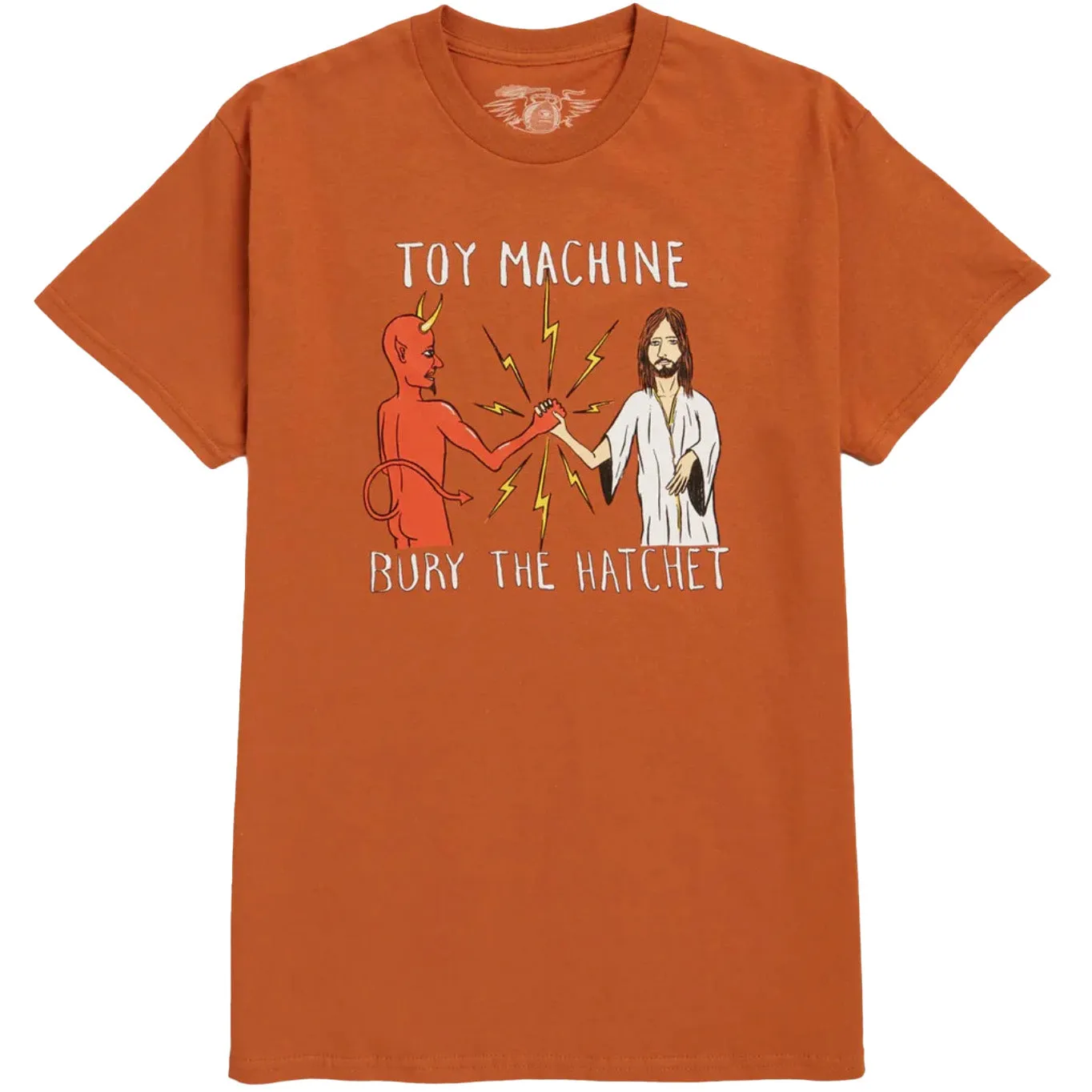 Toy Machine Bury The Hatchet T-shirt Ocher