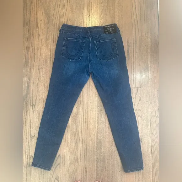 True Religion Halle High Rise Super Skinny Jeans-Size 32