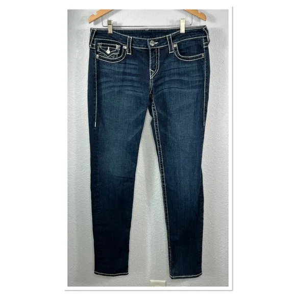 True Religion Skinny w/Flaps Jeans Sz 32