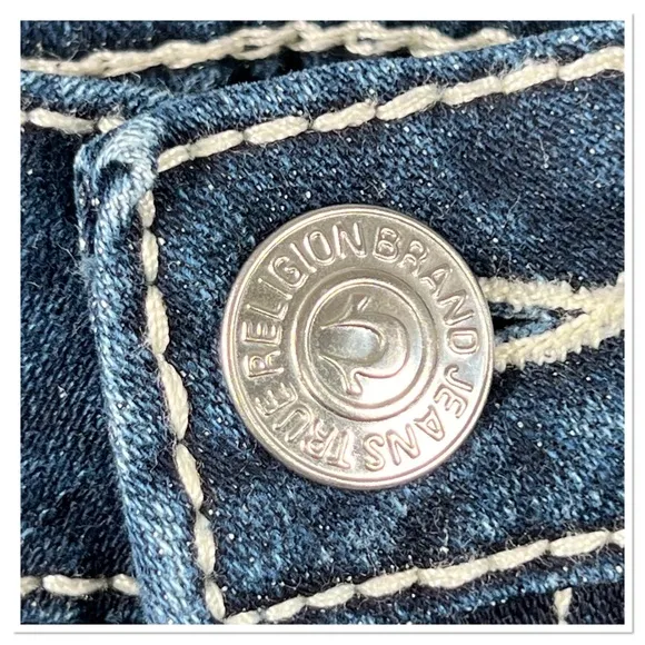 True Religion Skinny w/Flaps Jeans Sz 32