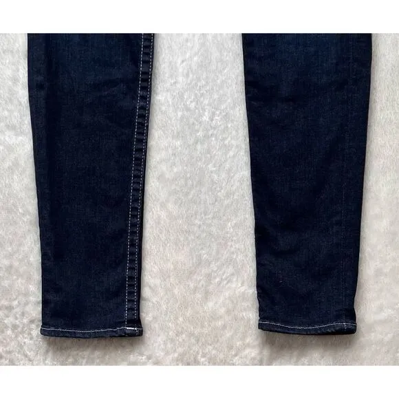 True Religion Skinny Low Rise Jeans Style W45592STS, Size 28