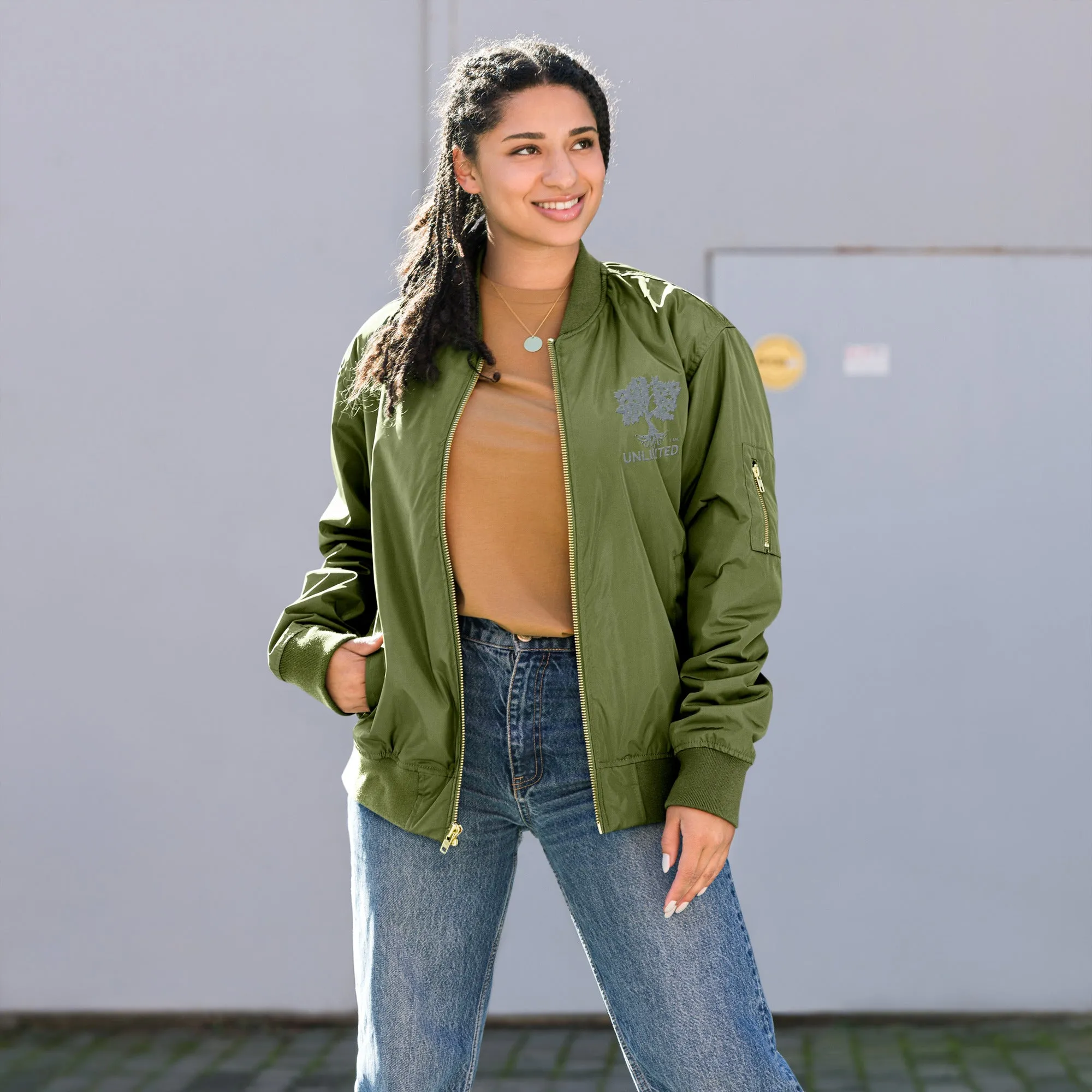 Unlimited Premium recycled bomber jacket