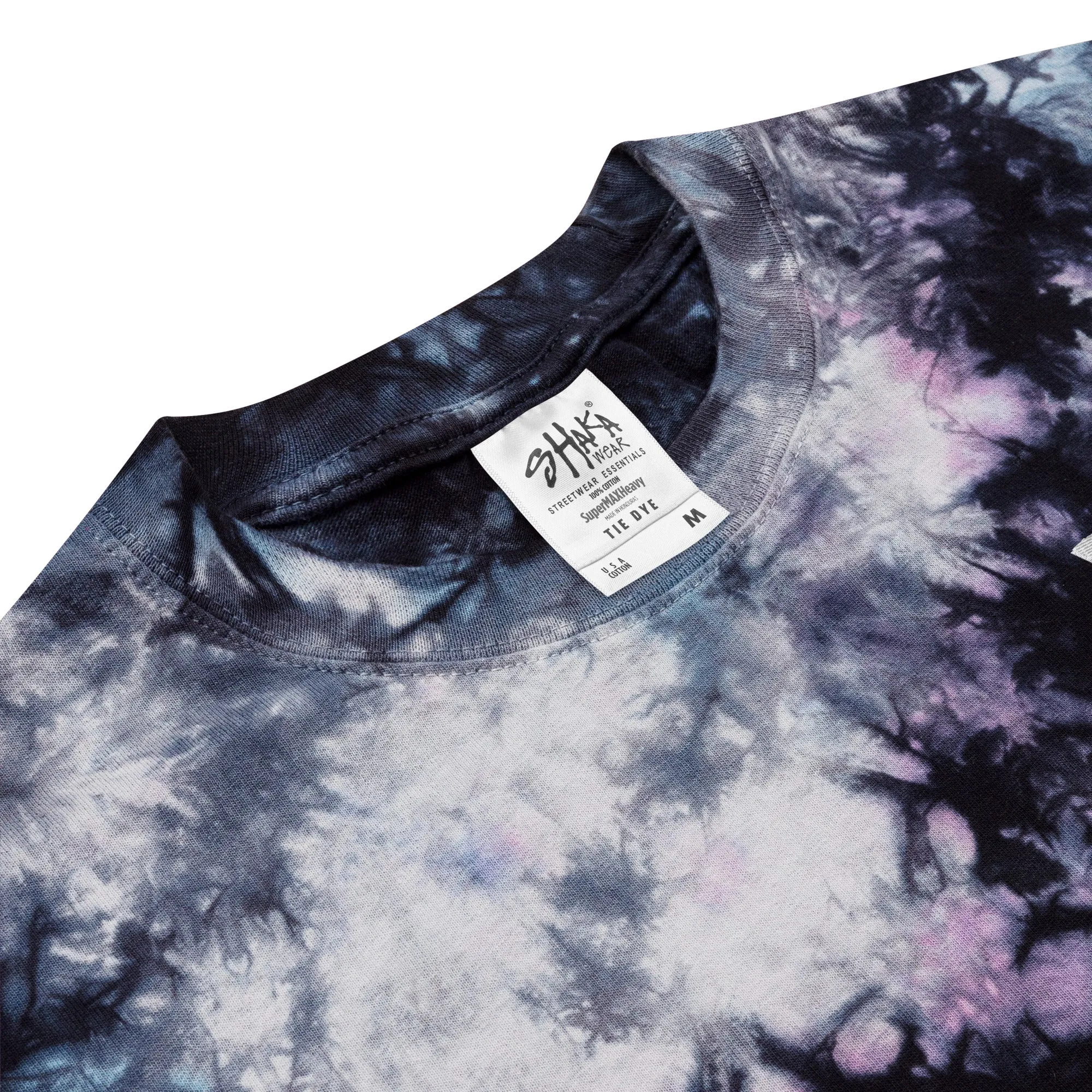 VA Logo oversized tie-dye t-shirt (Light)