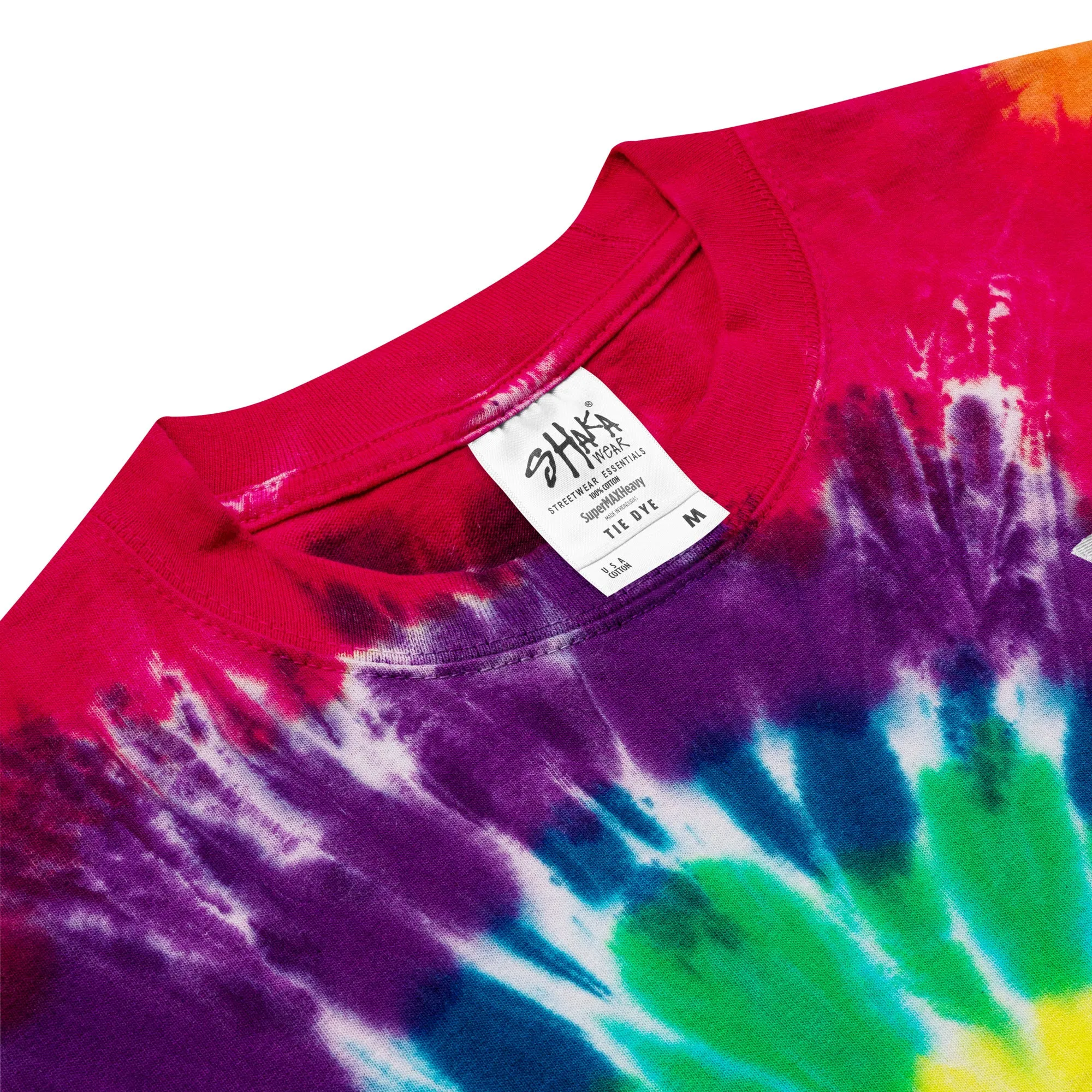 VA Logo oversized tie-dye t-shirt (Light)
