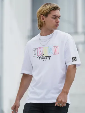 Vegan Men's Oversized T-Shirt | Multiple Colours
