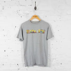 Vintage Snoopy Peanuts Comic T-shirt - Grey - M