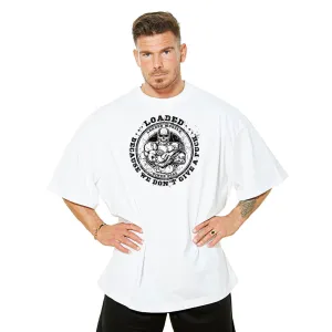 We Don't Give A Fuck Oversize Tee - White