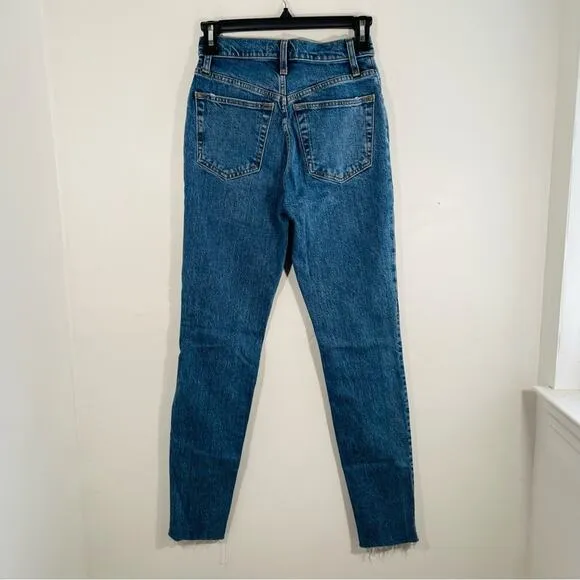 We The Free People Stella High Rise Skinny Leg Medium Wash Jeans 25 New