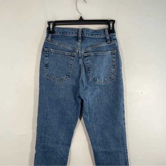 We The Free People Stella High Rise Skinny Leg Medium Wash Jeans 25 New